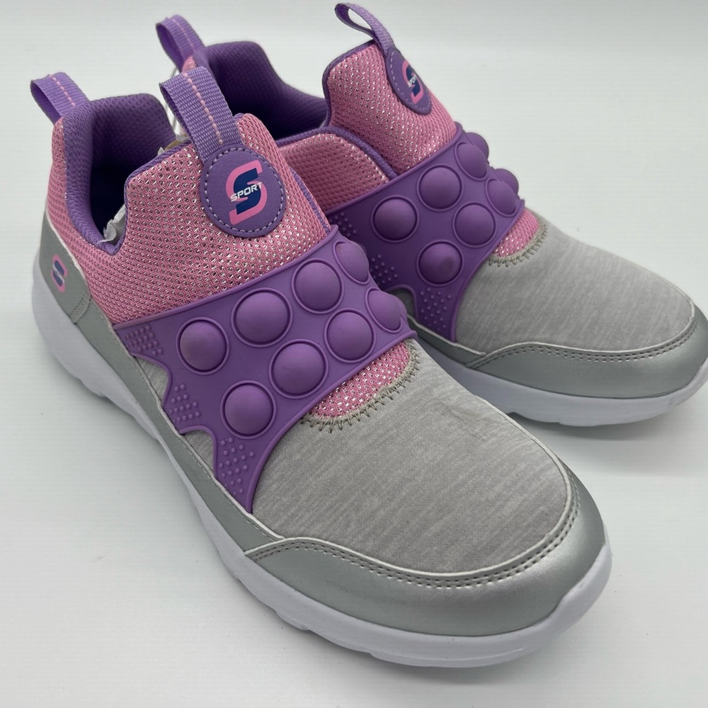 S Sport By Skechers Girls' Denise Colorblock Sneakers
